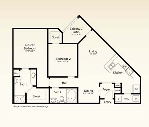 Independent-Living_Two-Bedroom_Laurel