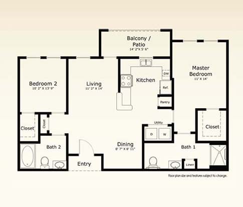 Independent-Living_Two-Bedroom_Mimosa