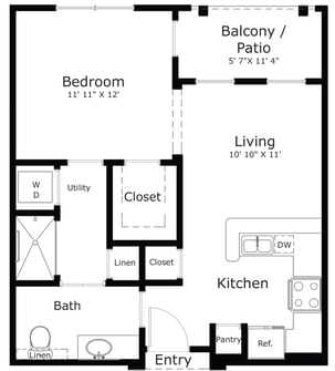 PKHB_IL_Azalea_1B-1BA_589 sq. ft